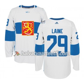 Suomi Pelipaita Patrik Laine 29 Jääkiekon maailmancupin 2016 Valkoinen Premier Paita